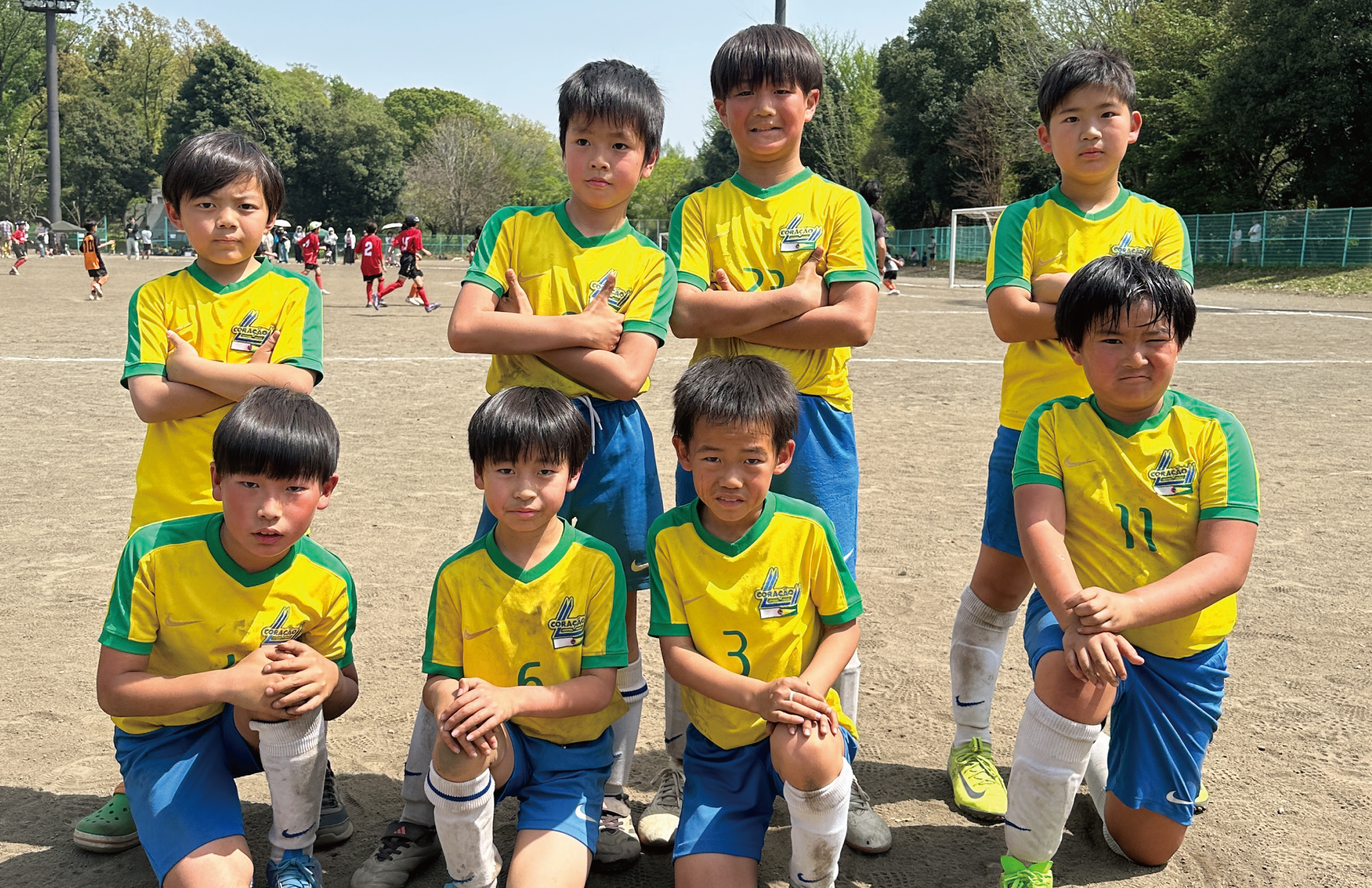 FCコラソン小学生4年選手写真