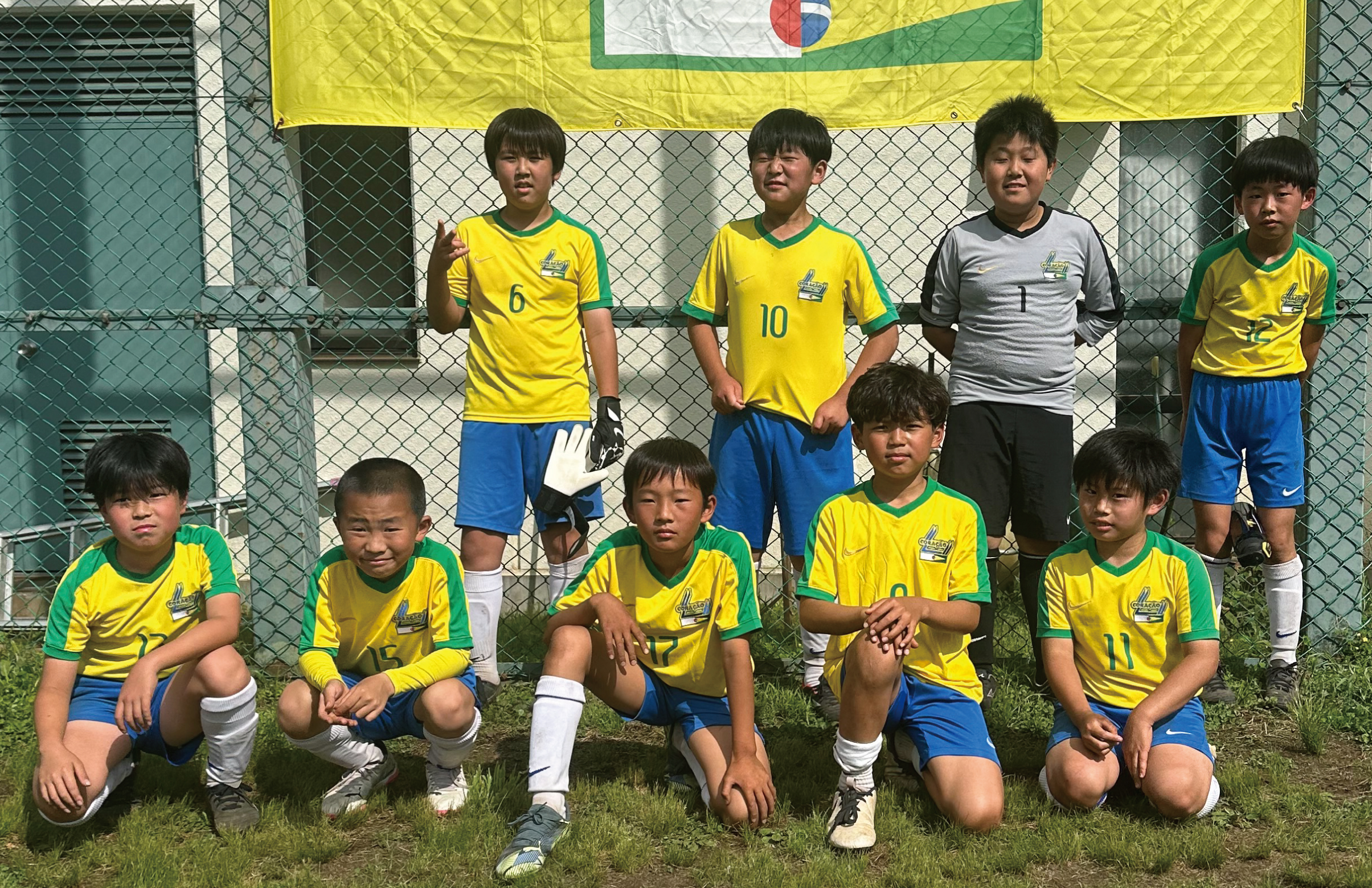 FCコラソン小学生5年選手写真