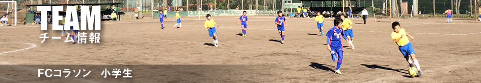 TEAMチーム情報 FCコラソン小学生